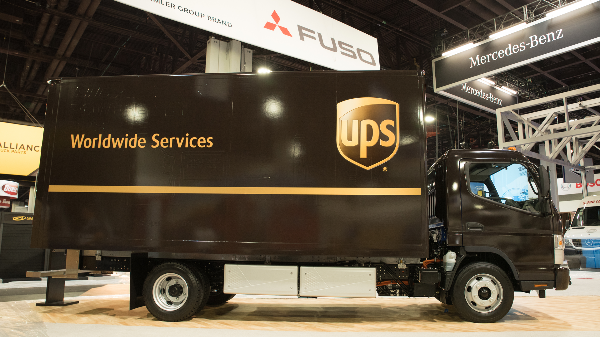 The FUSO eCanter gives fleets a zero-local-emission, zero-noise truck.