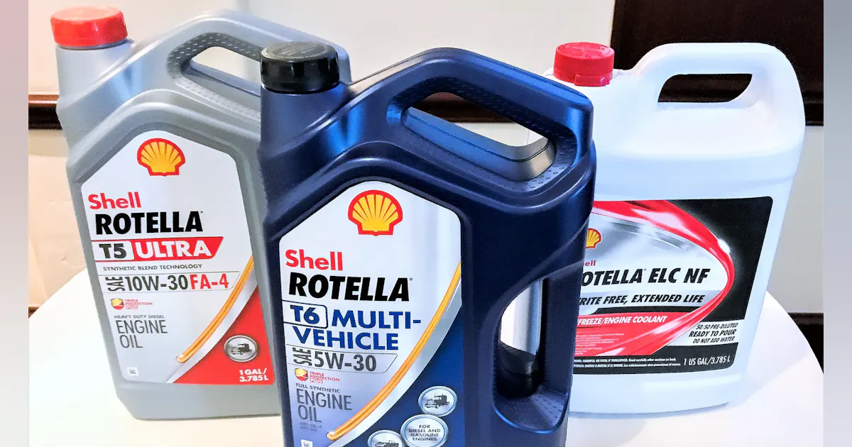 Shell Rotella's releases oil approved for both diesel and gas engines ...