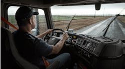 Volvo Trucks North America debuted its new interior for the Volvo VHD vocational model, built for driver comfort and productivity, at the 2017 North American Commercial Vehicle Show in Atlanta.