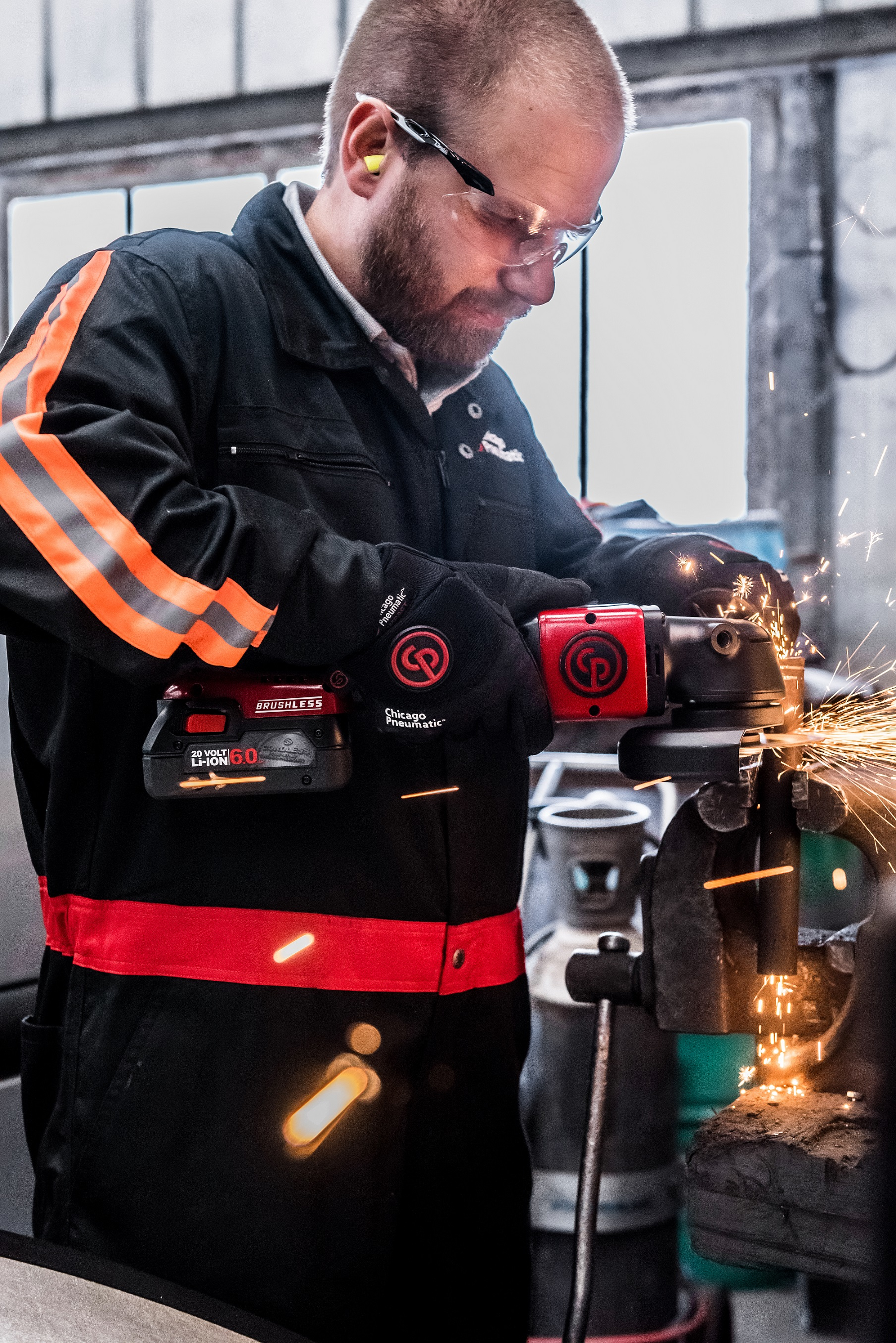 Chicago Pneumatic Cpt9841 Sema Preview Cordless Grinder Brushless