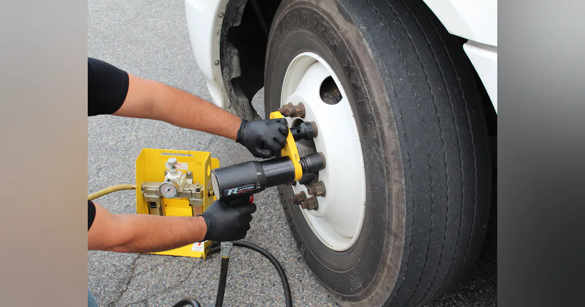 Torcup Rapptor TorcUP offers the trucking industry a solution for difficult bolting ...