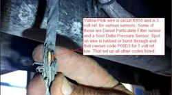 16 Dodge 5 Volt Ref Damage