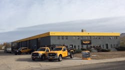 BestDrive Denver commercial tire and service center with roadside service trucks. BestDrive Denver commercial tire and service center with roadside service trucks.