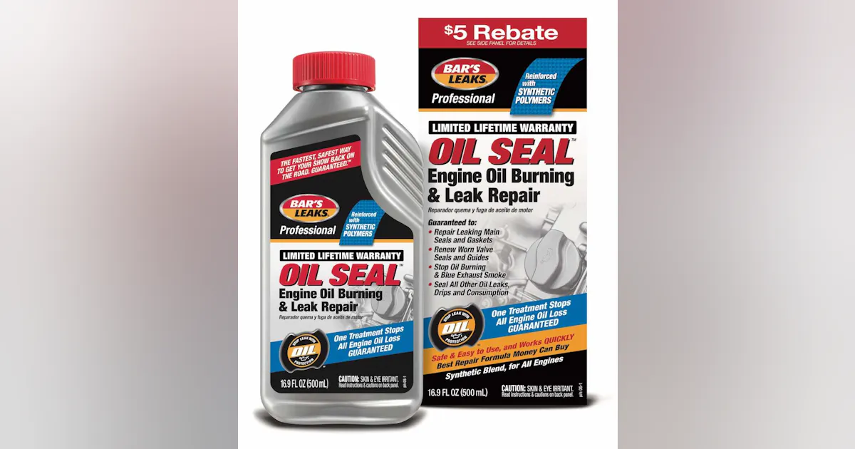 Bar’s Leaks introduces Professional Oil Seal Engine Oil Burning & Leak ...