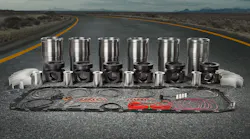 Because there have been a number of cylinder liner design changes to Cummins ISX15 engines, service personnel need to be aware of them so as to avoid potential problems when surviving these engines. Photo courtesy of IPD