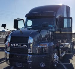 Mack Trucks claims to have improved fuel economy by up to 3 percent through Anthem's aerodynamics. Mack Trucks claims to have improved fuel economy by up to 3 percent through Anthem's aerodynamics.