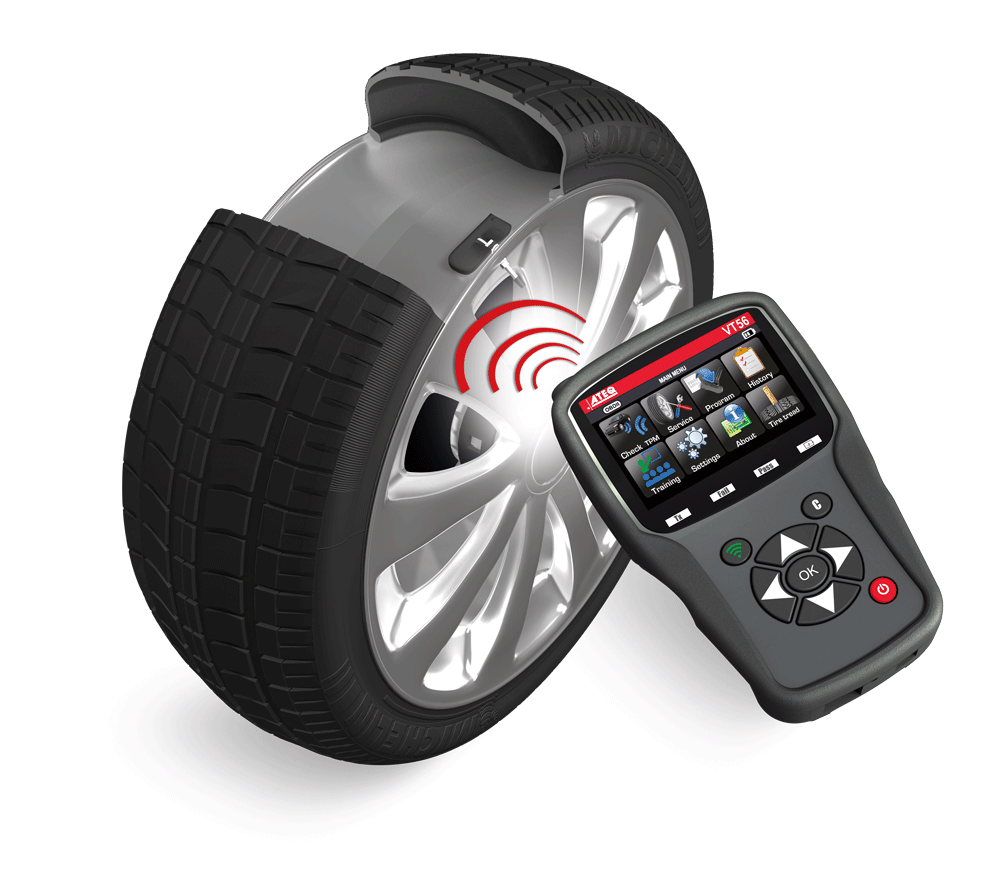 Tire With Sensor Image
