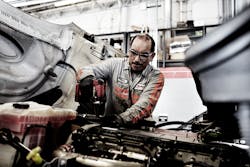 Ryder maintenance facility. Ryder maintenance facility.