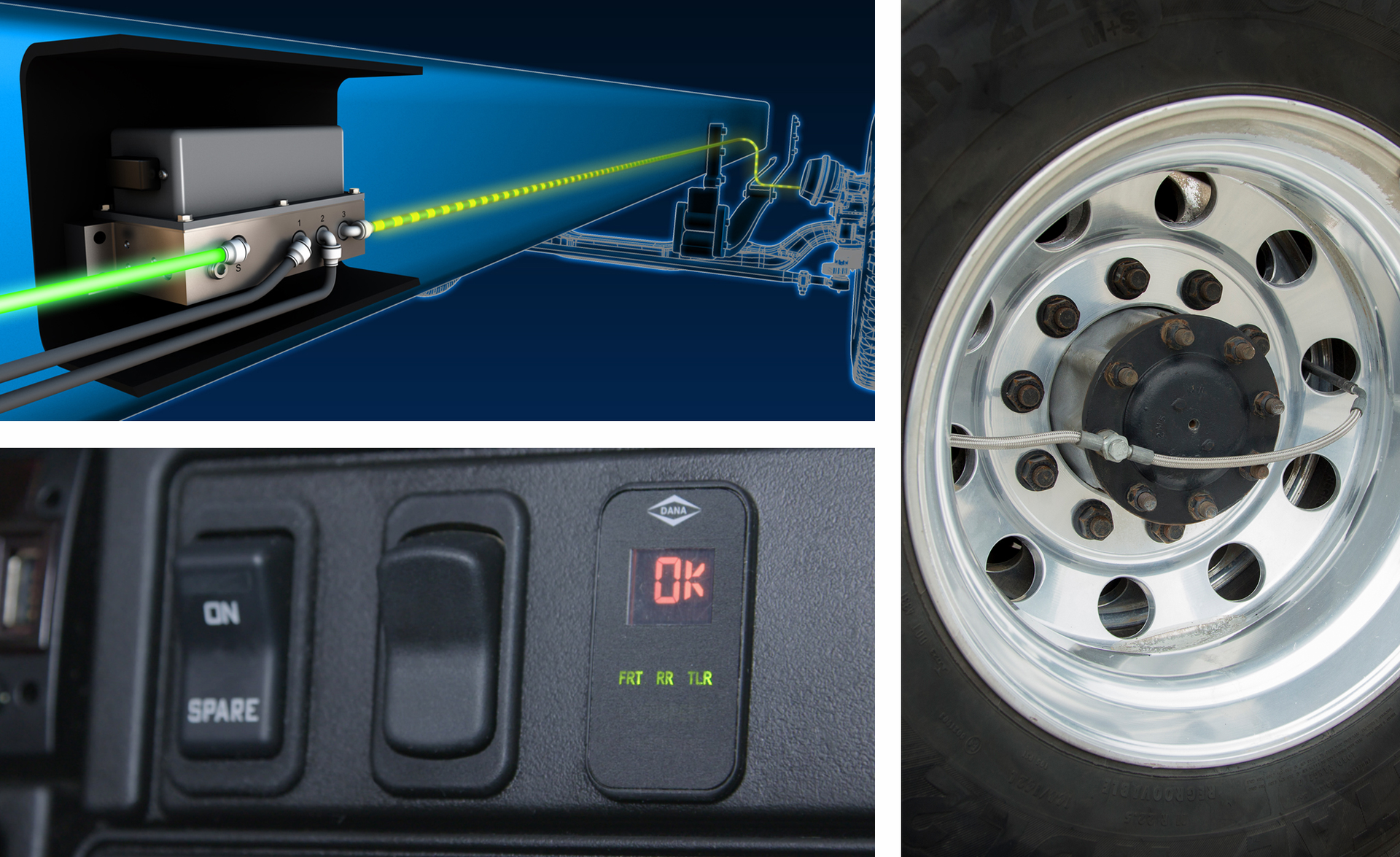 Active TPMS can inflate low tires without driver assistance.