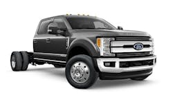 Ford&apos;s new 2018 F-450 Super Duty 4x2 Crew Cab pickup is now available for fleet customers.