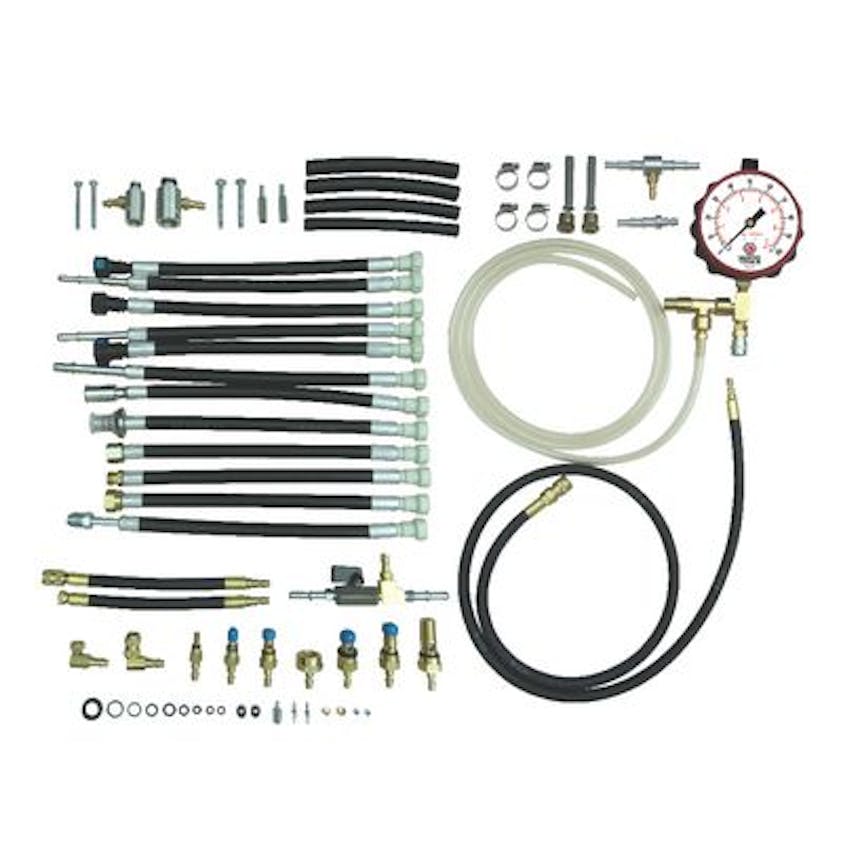 Master Fuel Pressure Test Set, No. FPT5000 Fleet Maintenance