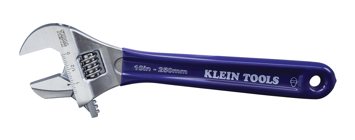 10" Reversible Jaw 2in1 Adjustable Wrench/Pipe Wrench, No. D86930