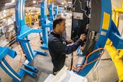 A lift technician completing an annual inspection should check all key lift components for signs of wear or damage. Experts from SLEC note their technicians complete a comprehensive 15-point maintenance and safety inspection for this process. A lift technician completing an annual inspection should check all key lift components for signs of wear or damage. Experts from SLEC note their technicians complete a comprehensive 15-point maintenance and safety inspection for this process.