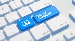 An online program can offer training simultaneously to hundreds of people at a time.