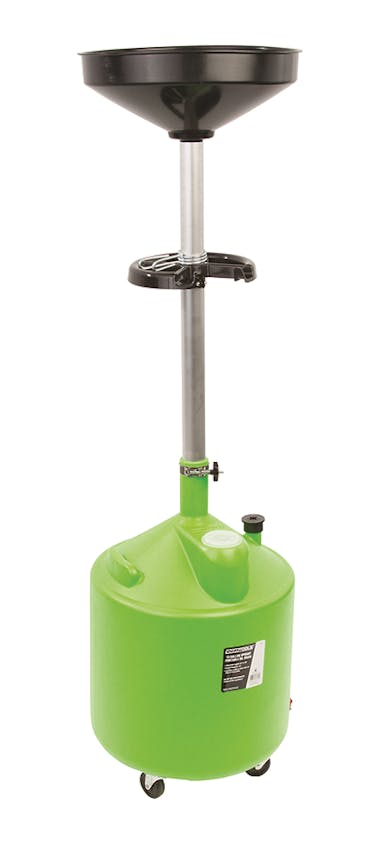 18gal Upright Portable Oil Drain, No. 87031 Fleet Maintenance