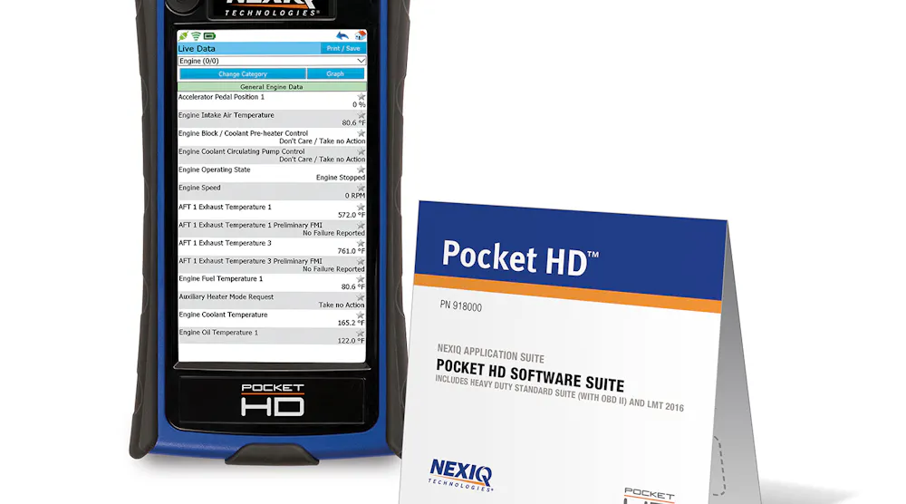Nexiq releases heavy duty handheld scan tool | Fleet Maintenance