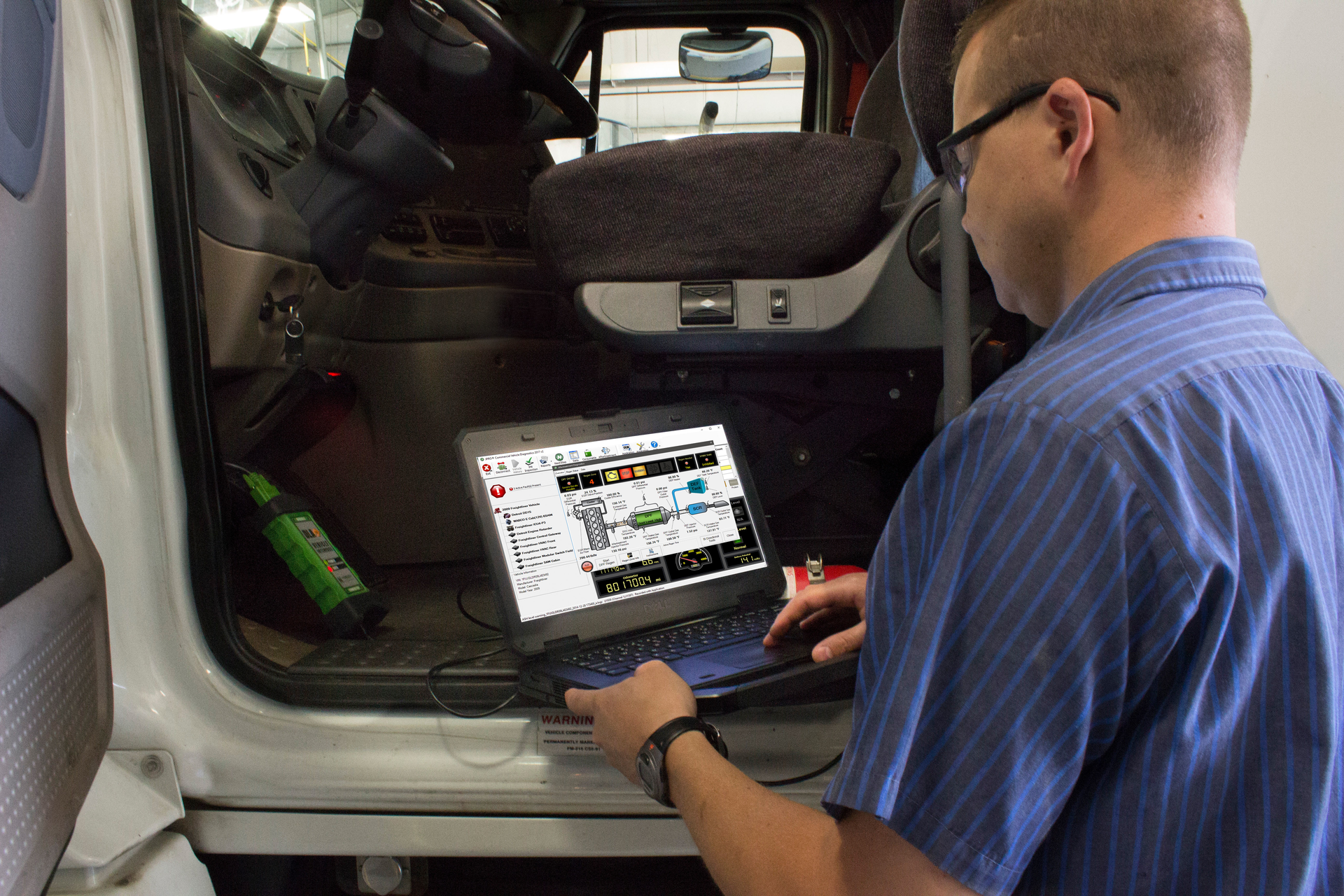 Not all vehicle fault codes trigger a dash light or produce symptoms noticeable by a driver, so even if the vehicle is just in the shop for regular service, always complete a pre-scan of the vehicle to get a full diagnostic report of the entire vehicle.