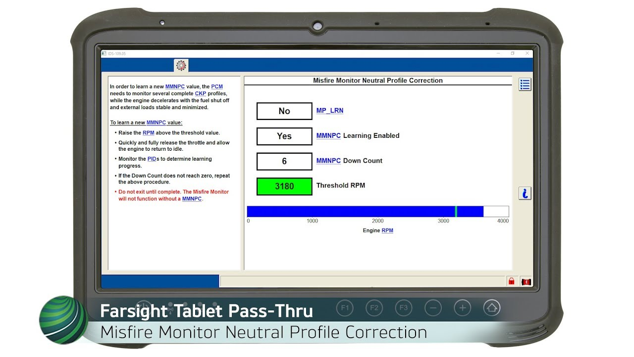 VIDEO: Ford Misfire Monitor Neutral Profile Correction & Relearn ...