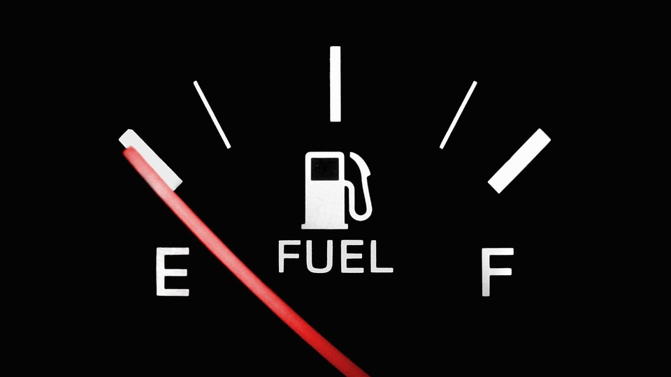 Petrol White Fuel Gauge Black Full Empty Gas 2741 5b6c577e6c7f7