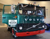 A 1982 Volvo F7, the first Volvo truck built at Volvo&rsquo;s New River Valley assembly facility, will reside at the Volvo Trucks Customer center, adjacent to the plant.