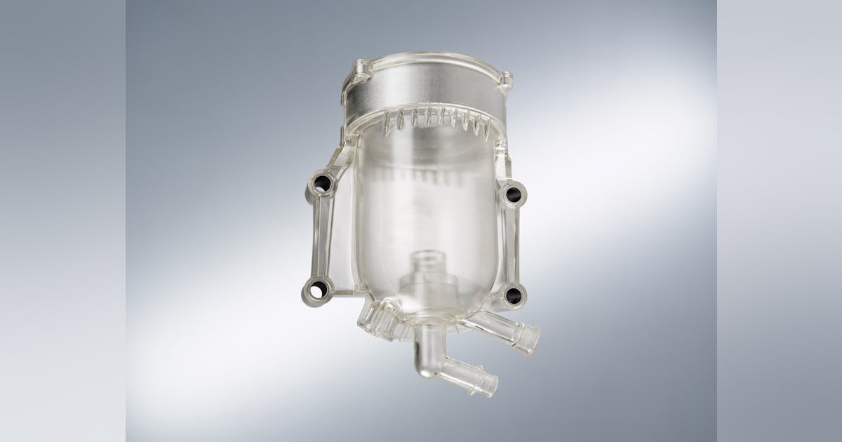 Company designed plastic-aluminum hybrid design for highly stressed ...