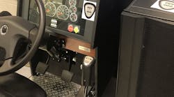 Received the &apos;leather shifter&apos; achievement for shifting from first through sixth gears smoothly. The WCTC professional truck driving course teaches students the proper method for double clutching, and adhering to the appropriate range of rpm for most efficient shifting.