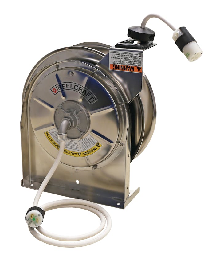 Heavy Duty Stainless Steel Cord Reels Fleet Maintenance