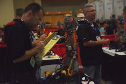 The TMCSuperTech technician skills competition has assisted contestants, their employers and the industry with an increased knowledge on how to diagnose and repair vehicles. The TMCSuperTech technician skills competition has assisted contestants, their employers and the industry with an increased knowledge on how to diagnose and repair vehicles.