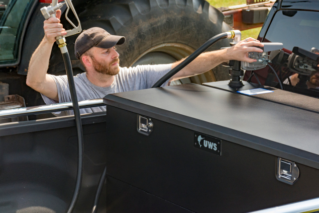 Uws Steel Aluminum Combo Transfer Tank Farm Equipment Fill