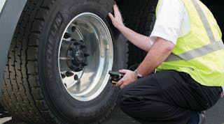 When conducting tire checks, it is critical to ensure all tires are at the fleet target inflation pressure based on the manufacturers&rsquo; application data book for the particular axle load