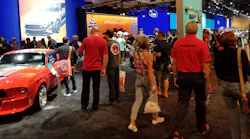 Ford Motor Company's display at SEMA.