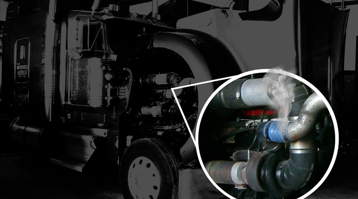 Air intake issues, such as a leak, can cause a decrease in air volume further down the system.