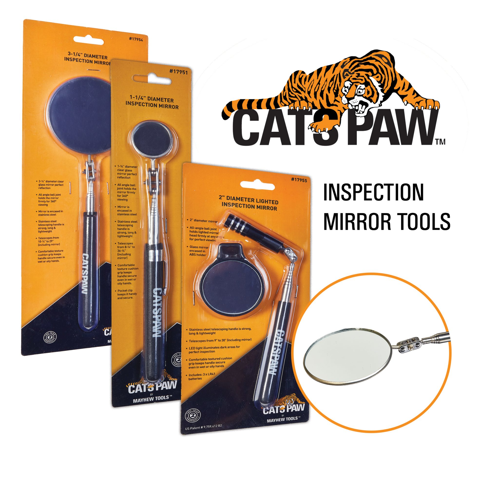 Cats Paw Mirror Inspection Tools 5be1ccfe95a9e