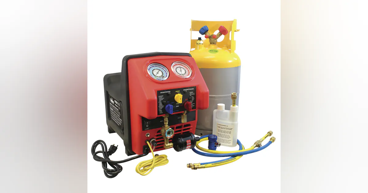 Twin Turbo Complete Recovery Machine for R1234yf Vehicles, No. 69360-YF ...