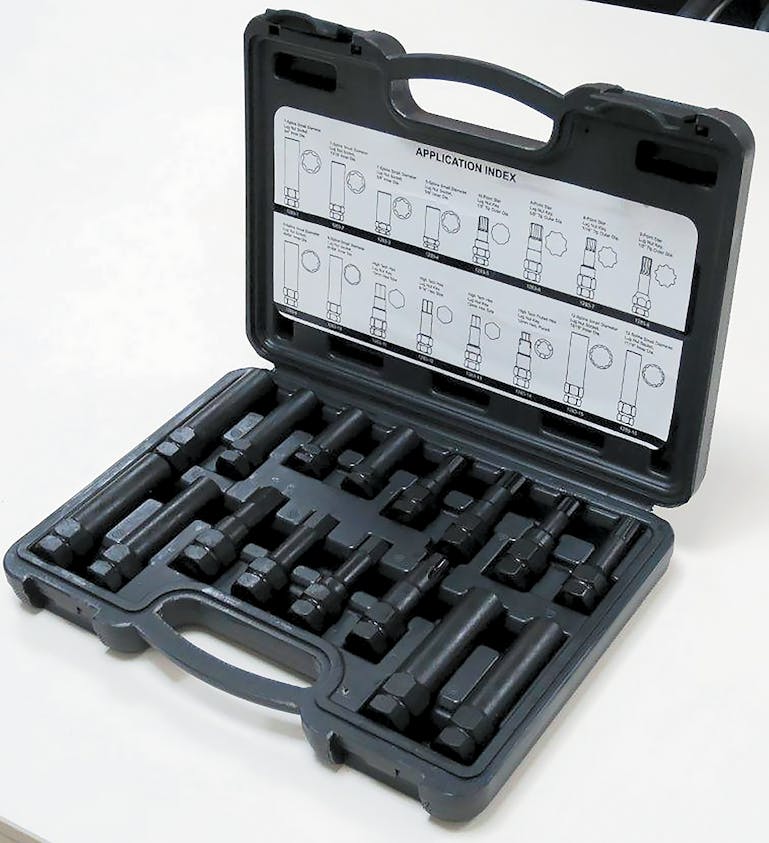 Locking Lug Key Set Fleet Maintenance