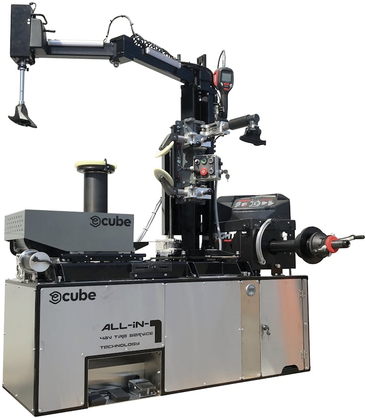 ECube System Tire Servicing Unit Fleet Maintenance