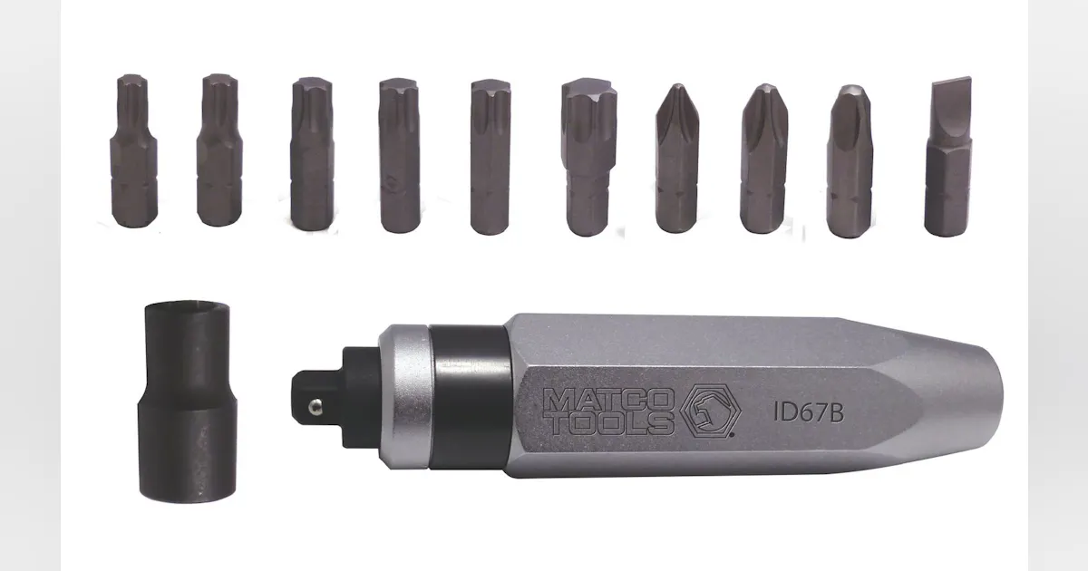 12-pc Hand Impact Driver Set, No. SID12PBA | Fleet Maintenance