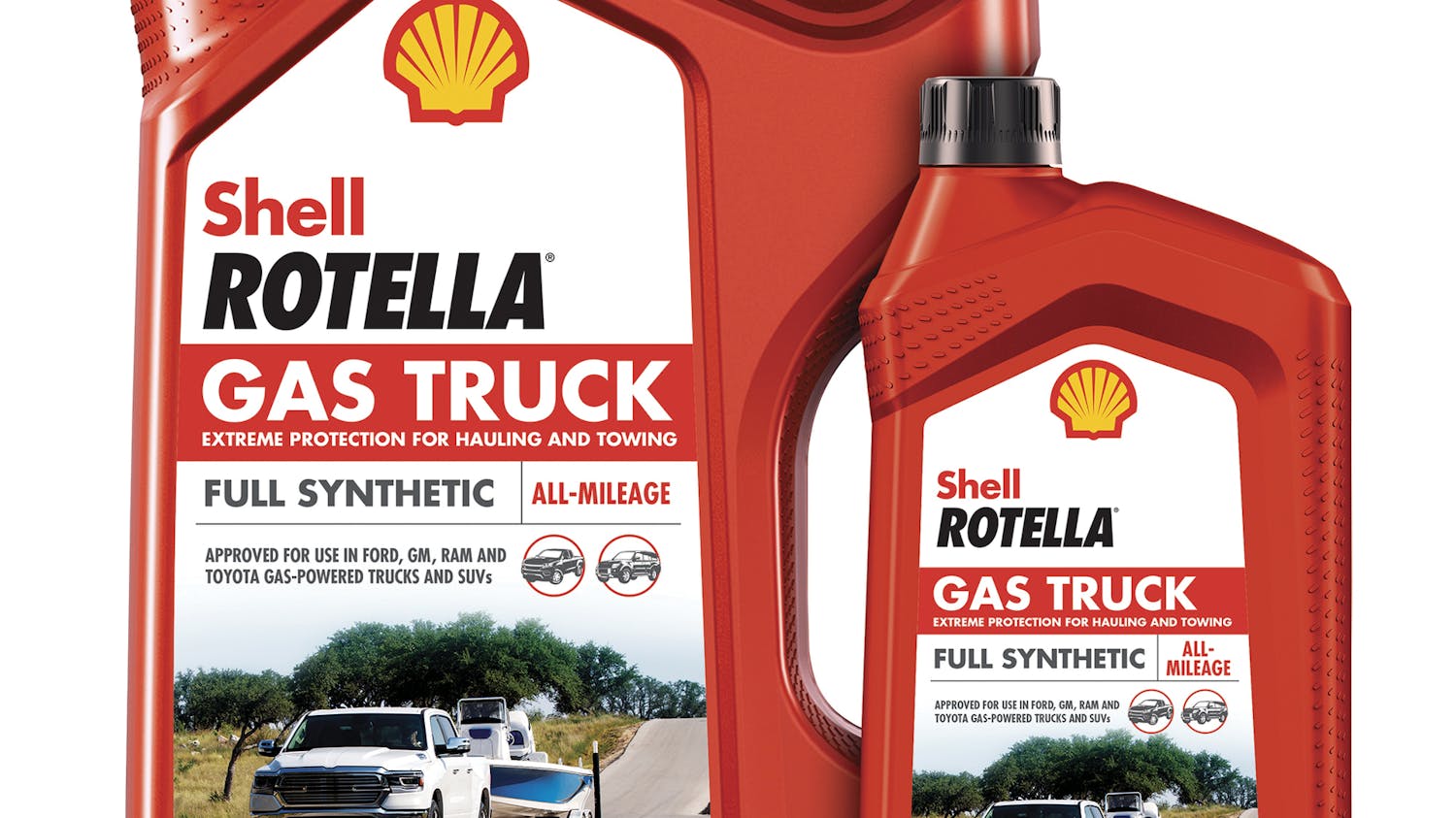 Shell Rotella Gas Truck Full Synthetic Engine Oil | Fleet Maintenance