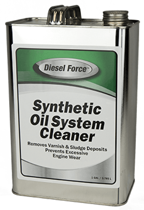 Synthetic Oil System Cleaner Fleet Maintenance