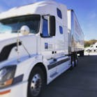 One portion of the Class A commercial driver&apos;s license testing involves mastering three types of tractor-trailer backing maneuvers: straightline, offset and 90-degree.