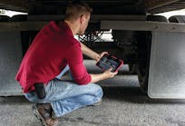 The Bluetooth-enabled tablet controls and custom software suite of the IPA Alpha MUTT diagnostic tester help provide accurate results and record-keeping while conducting electrical, air brake and ABS testing, along with full DOT inspections.