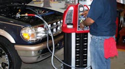 The method of draining the used fluid and filling with replacement fluid typically only removes about 50 percent of the used fluid. There is equipment available that will exchange the fluids at 80 to 90 percent. The method of draining the used fluid and filling with replacement fluid typically only removes about 50 percent of the used fluid. There is equipment available that will exchange the fluids at 80 to 90 percent.