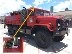 The City of Houston Fire Department restores lost capacity in batteries with PulseTech’s SolarPulse on standby equipment stored outside. The City of Houston Fire Department restores lost capacity in batteries with PulseTech’s SolarPulse on standby equipment stored outside.