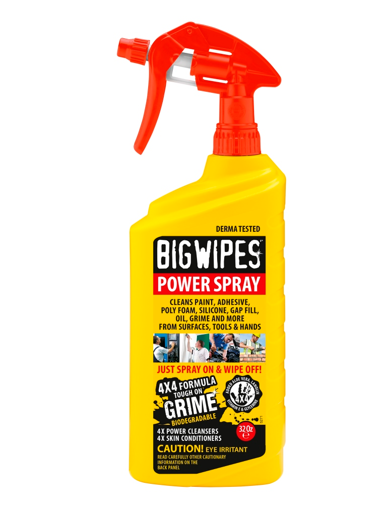 6002 0009 Big Wipes Power Spray 32 Oz