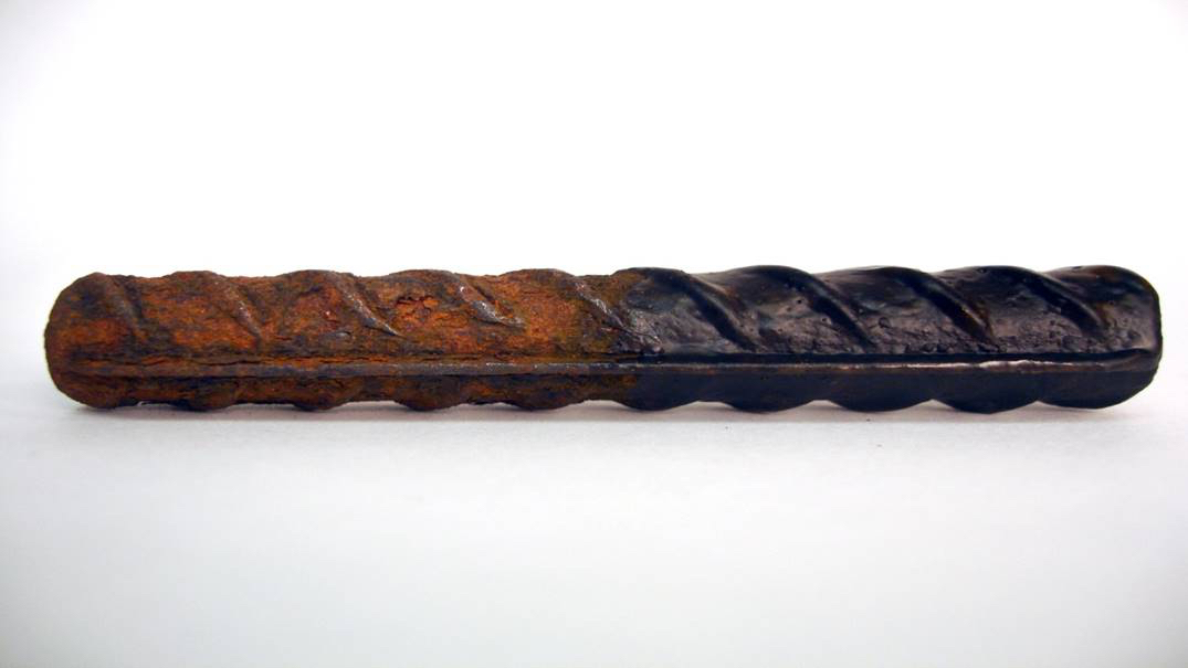 Figure 6 Corr Verter On Rebar Cortec Corporation Photo