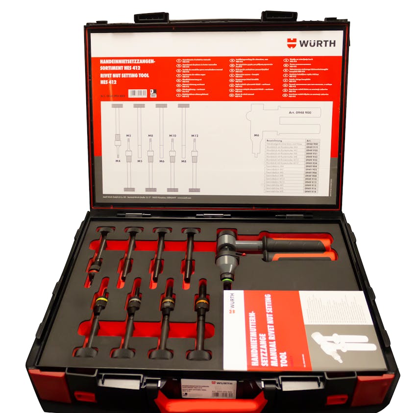 Rivet Nut Ratchet Kit, No. 5964094803 Fleet Maintenance