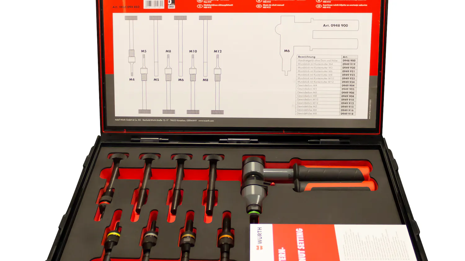 Rivet Nut Ratchet Kit, No. 5964094803 | Fleet Maintenance
