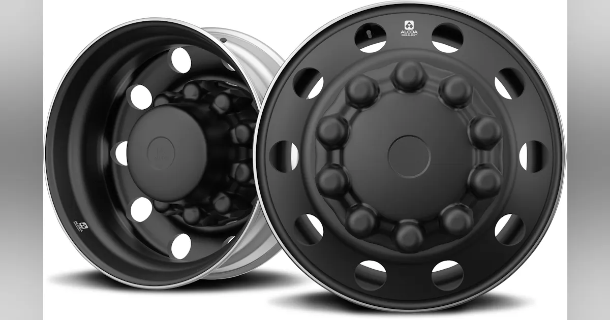 Alcoa Heavy Rims Alcoa introduces Dura-Black Wheels for heavy duty applications | Fleet ...