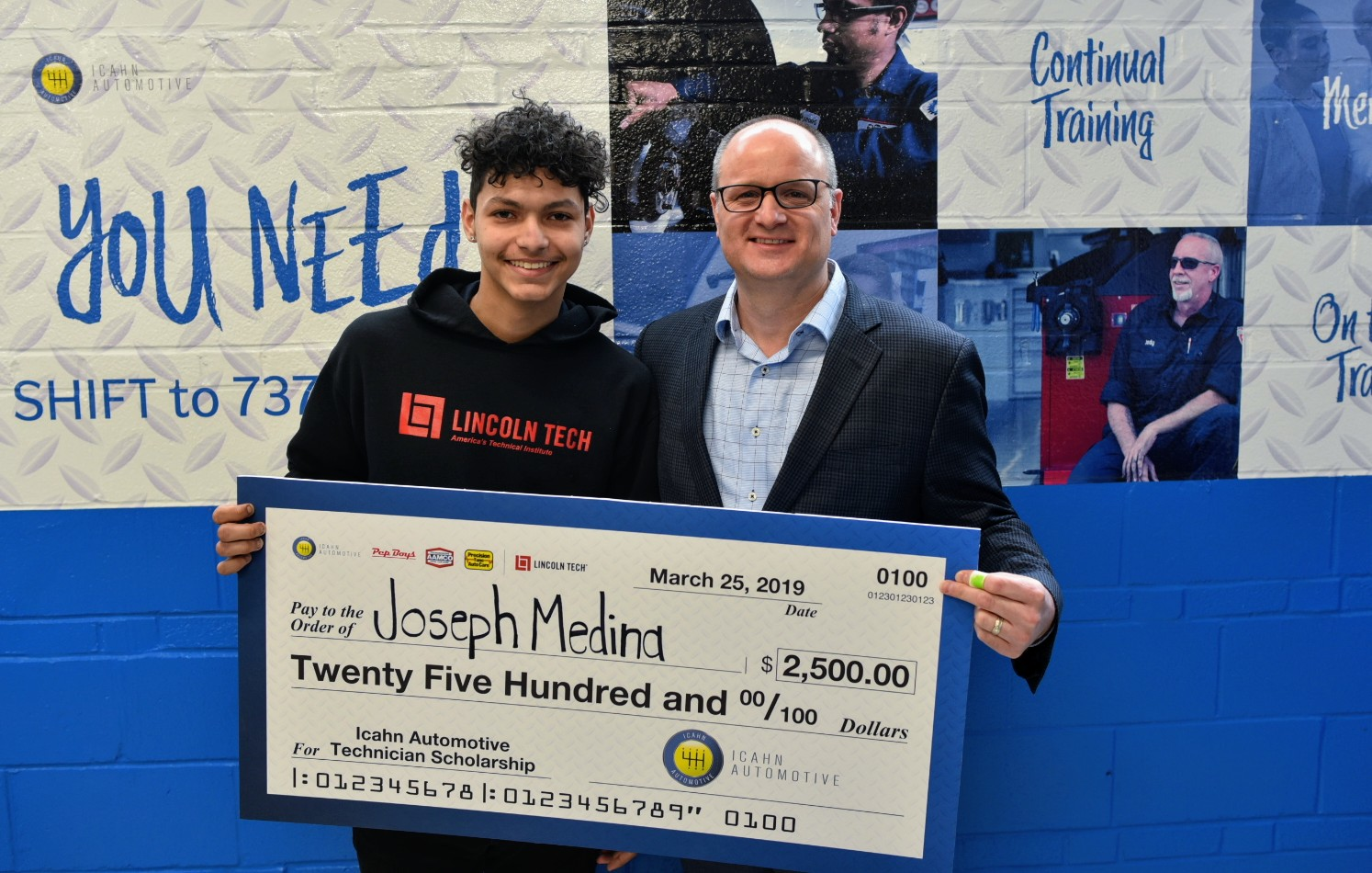 Icahn Scholarship Winner Lincoln Tech 3 25 19