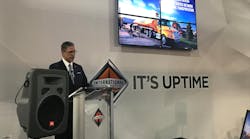 Michael Cancelliere, president, truck, for Navistar shared insights on recent company initiatives.